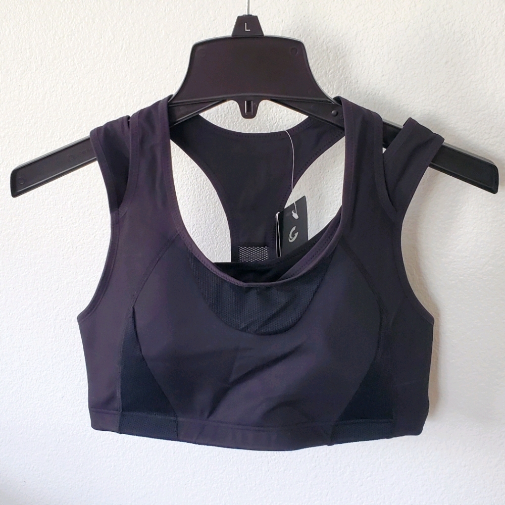 Syrokan High Impact Sports Bra Black